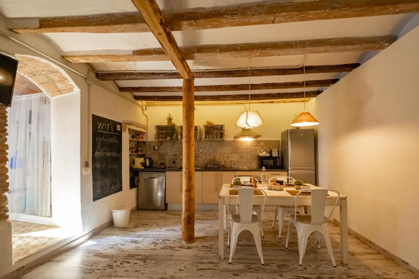 Apartamento En El Corazon De Tarragona. Planta Baja Con Patio. Buitenkant foto