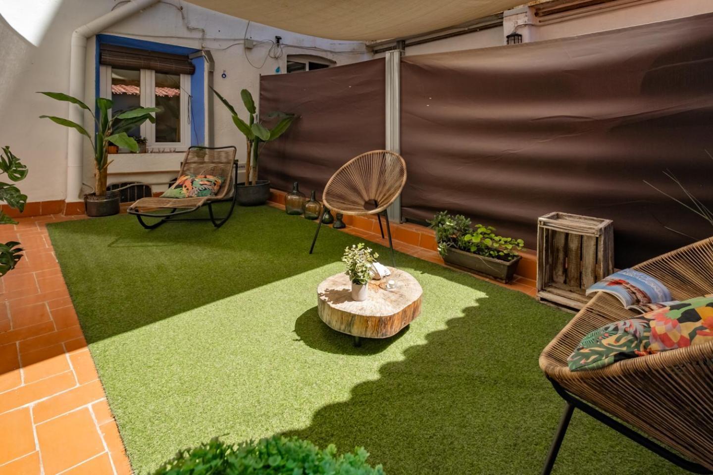 Apartamento En El Corazon De Tarragona. Planta Baja Con Patio. Buitenkant foto
