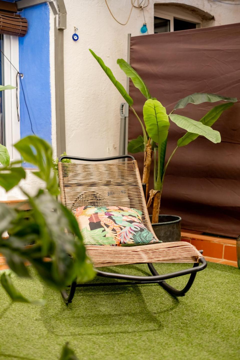 Apartamento En El Corazon De Tarragona. Planta Baja Con Patio. Buitenkant foto