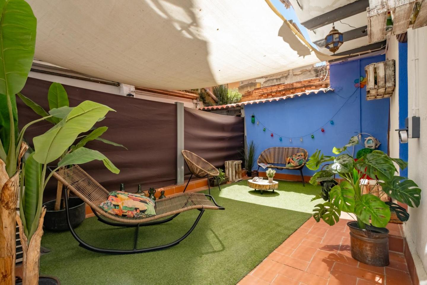 Apartamento En El Corazon De Tarragona. Planta Baja Con Patio. Buitenkant foto