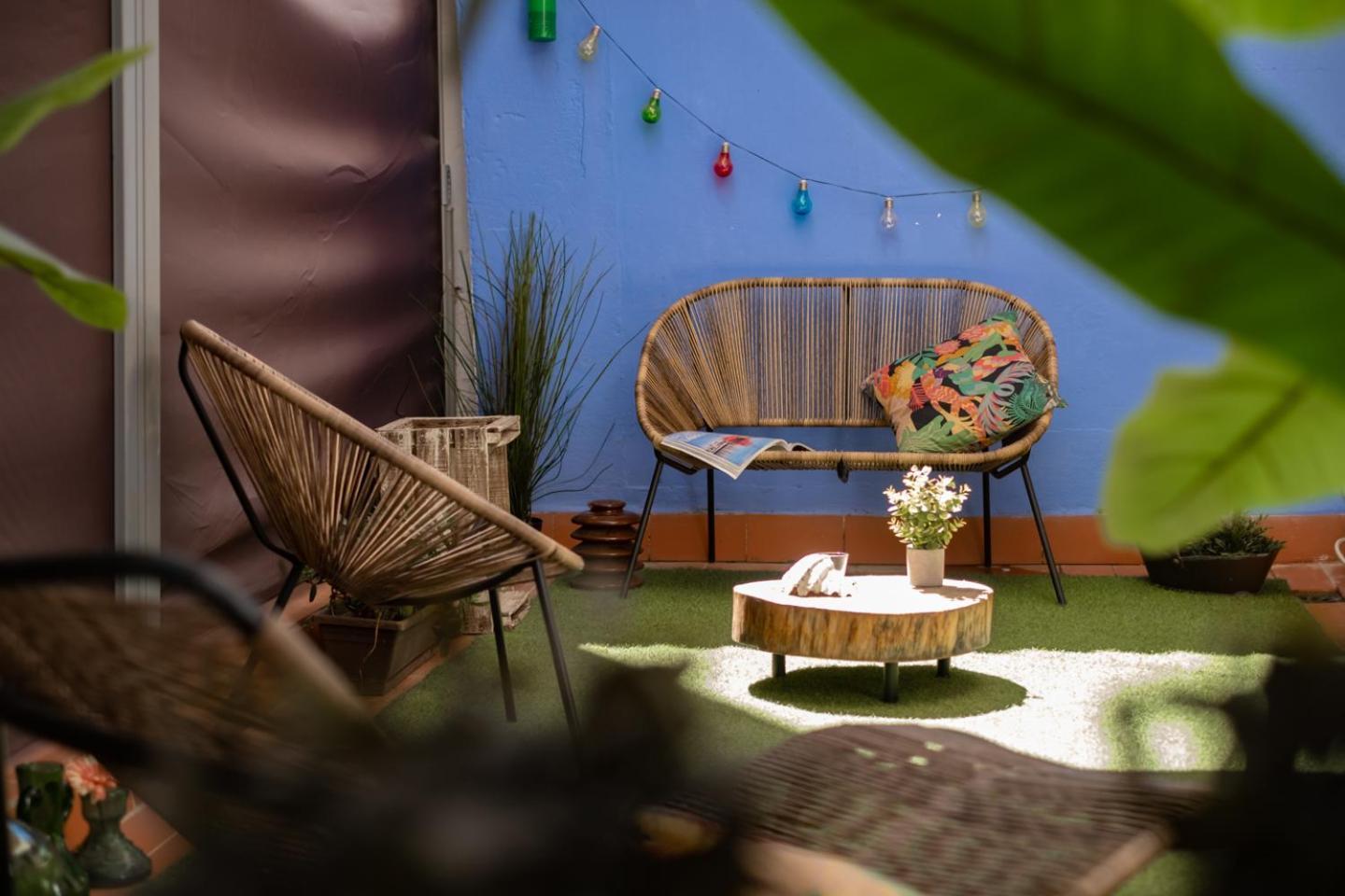 Apartamento En El Corazon De Tarragona. Planta Baja Con Patio. Buitenkant foto